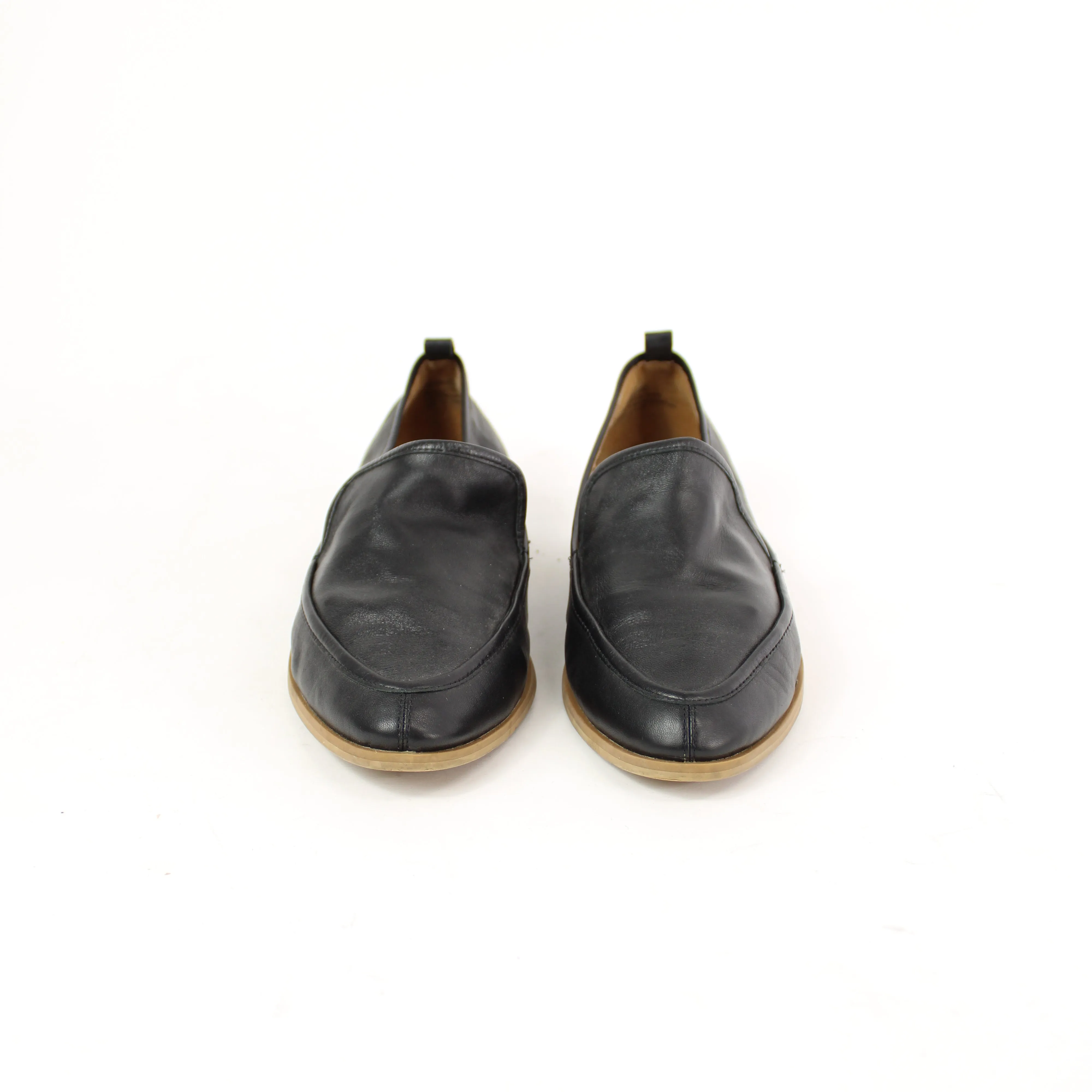 Susina Black Loafer Flats
