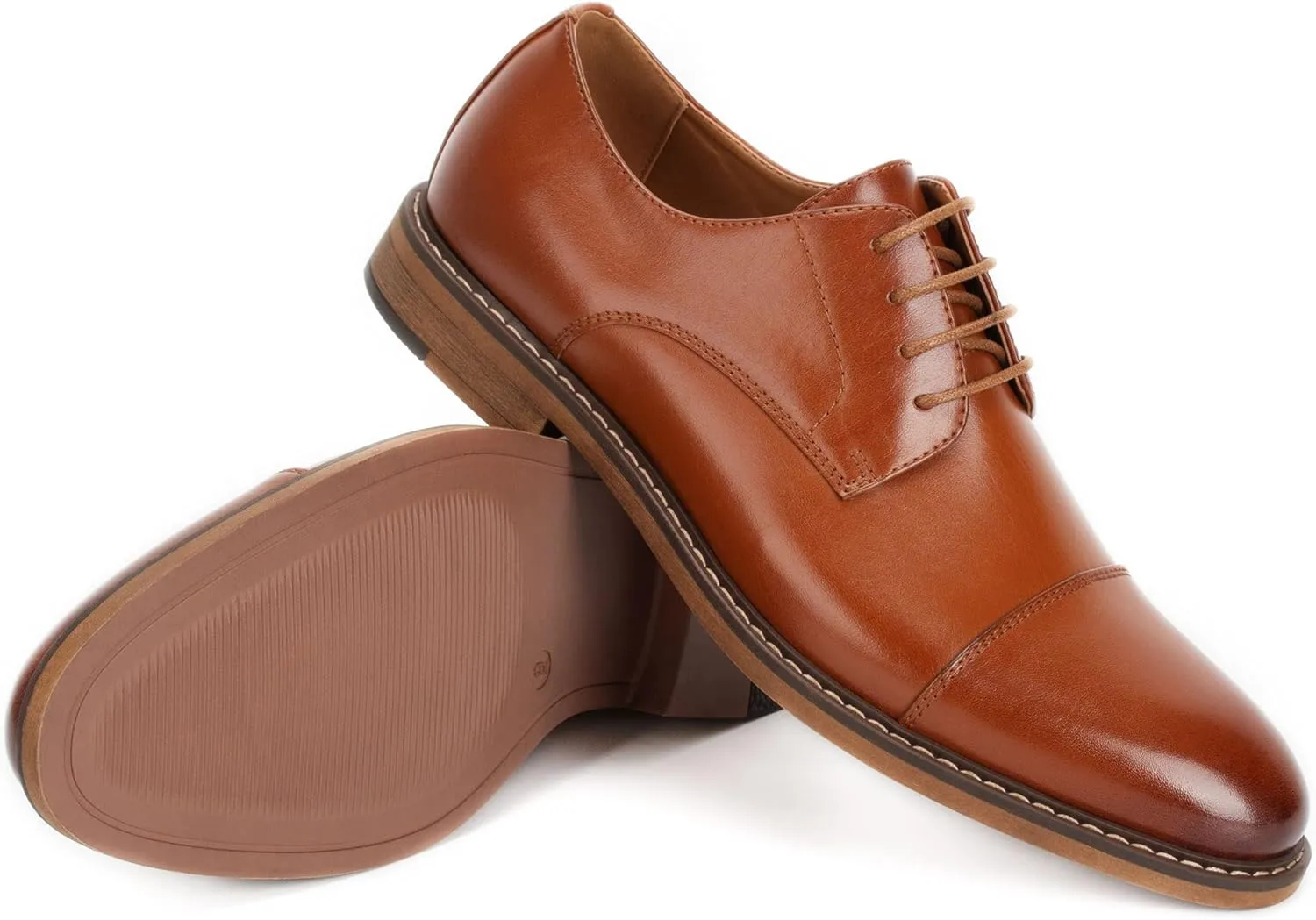Temeshu Men's Dress Shoes Casual Oxford Shoes Business Formal Shoes