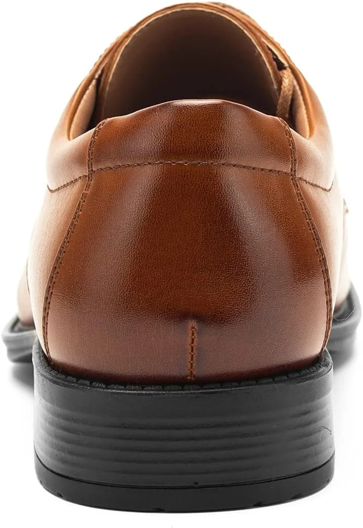Temeshu Men's Oxford Classic Dress Shoes Casual Business Formal Lace up Shoes Lightweight DS11