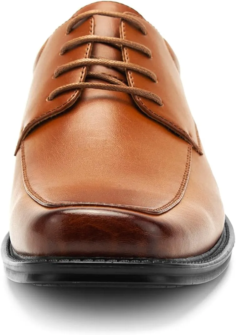Temeshu Men's Oxford Classic Dress Shoes Casual Business Formal Lace up Shoes Lightweight DS11