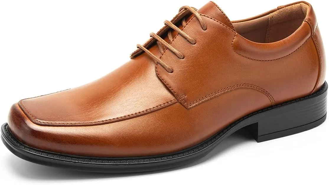 Temeshu Men's Oxford Classic Dress Shoes Casual Business Formal Lace up Shoes Lightweight DS11
