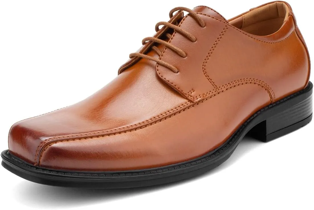 Temeshu Men's Oxford Classic Dress Shoes Casual Business Formal Lace up Shoes Lightweight DS11