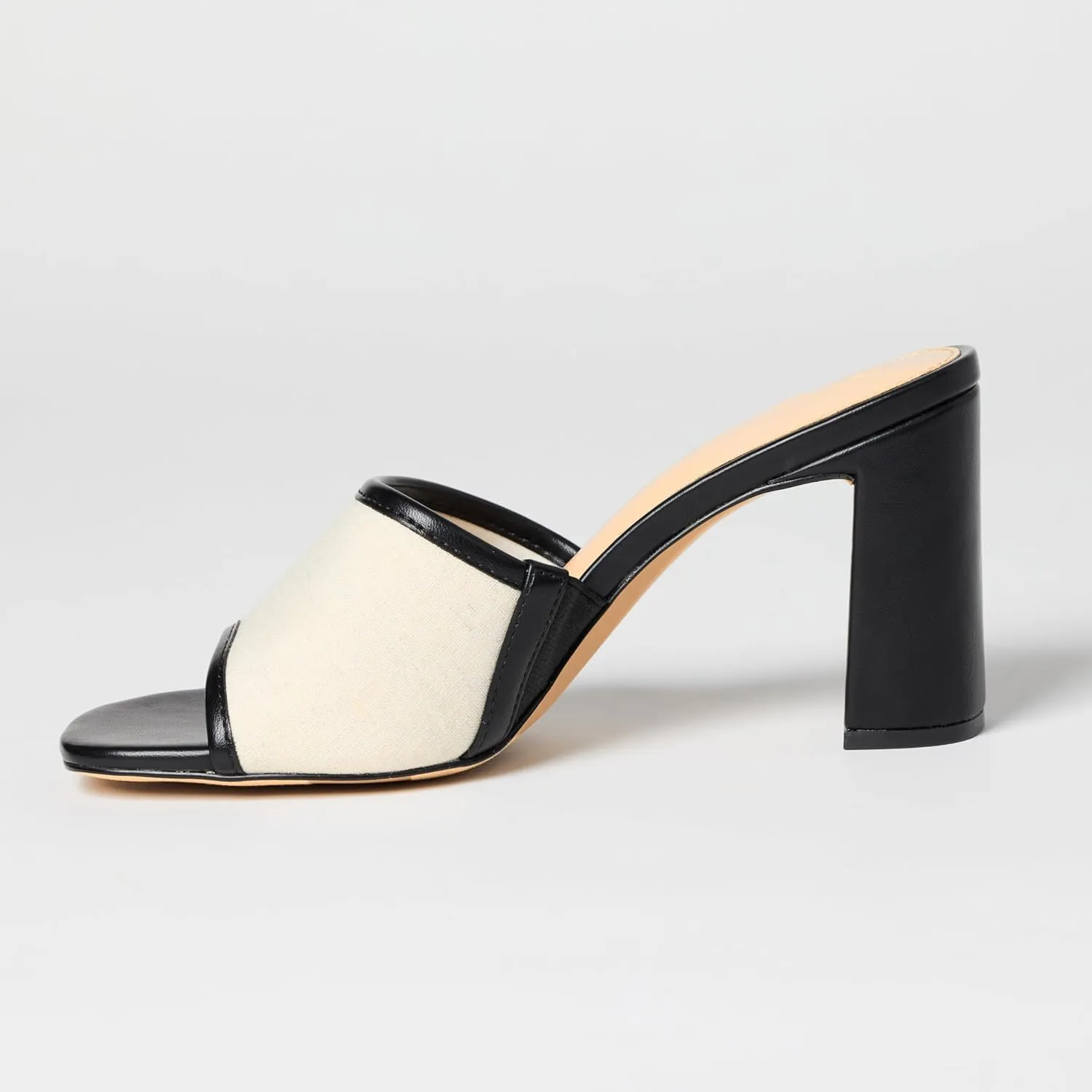 The Drop Women's Pattie Block Heeled Mule Sandal