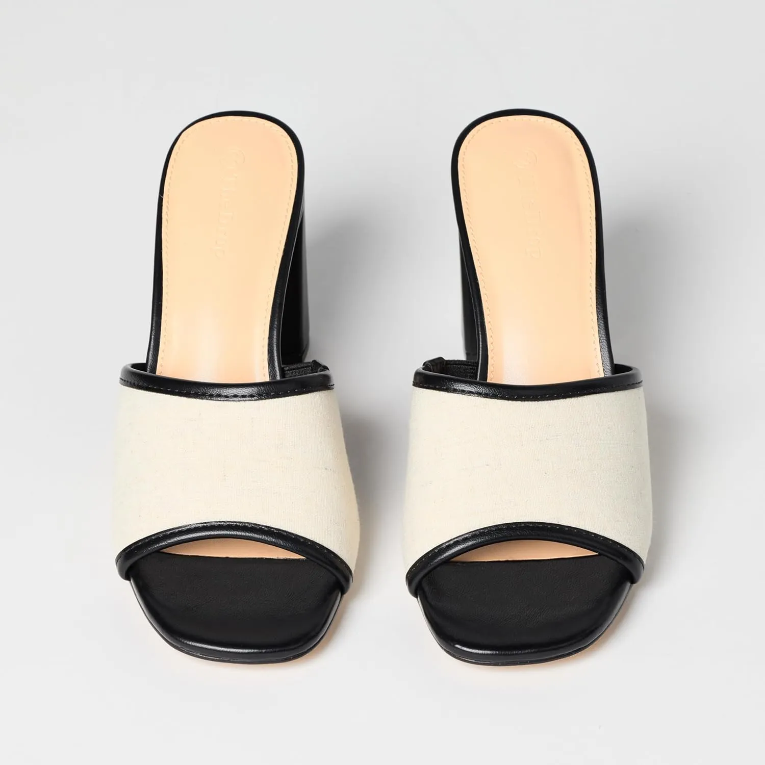 The Drop Women's Pattie Block Heeled Mule Sandal