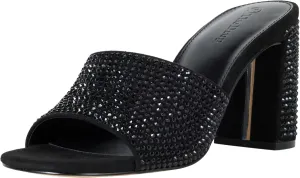 The Drop Women's Pattie High Block-Heeled Mule Sandal