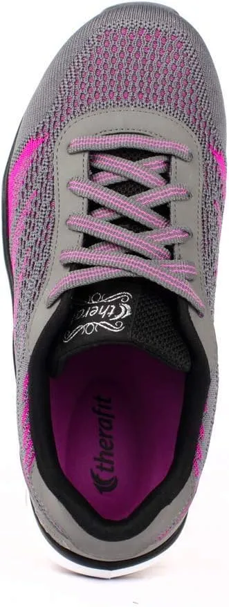 Therafit Carly Athletic Walking Sneaker for Plantar Fasciitis/Foot Pain