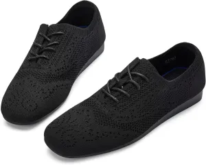 TIOSEBON Women's Oxford Flats Vintage Brogue Loafer Classic Dress Shoes
