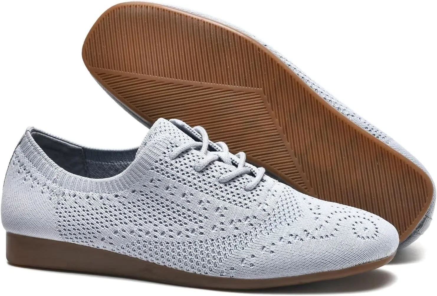TIOSEBON Women's Oxford Flats Vintage Brogue Loafer Classic Dress Shoes