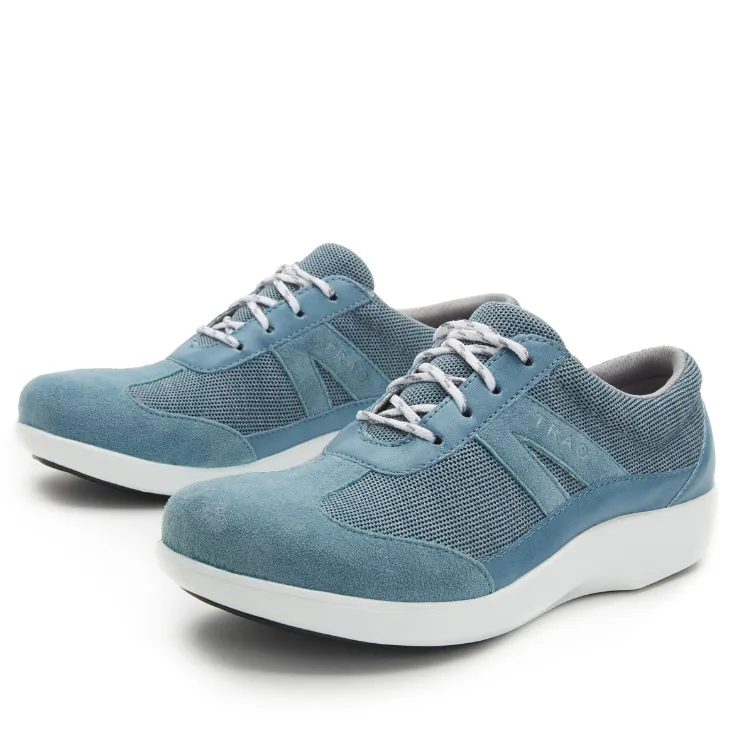 Traq by Alegria Rhythmiq Dusty Blue Women's Sneakers RYT-5420