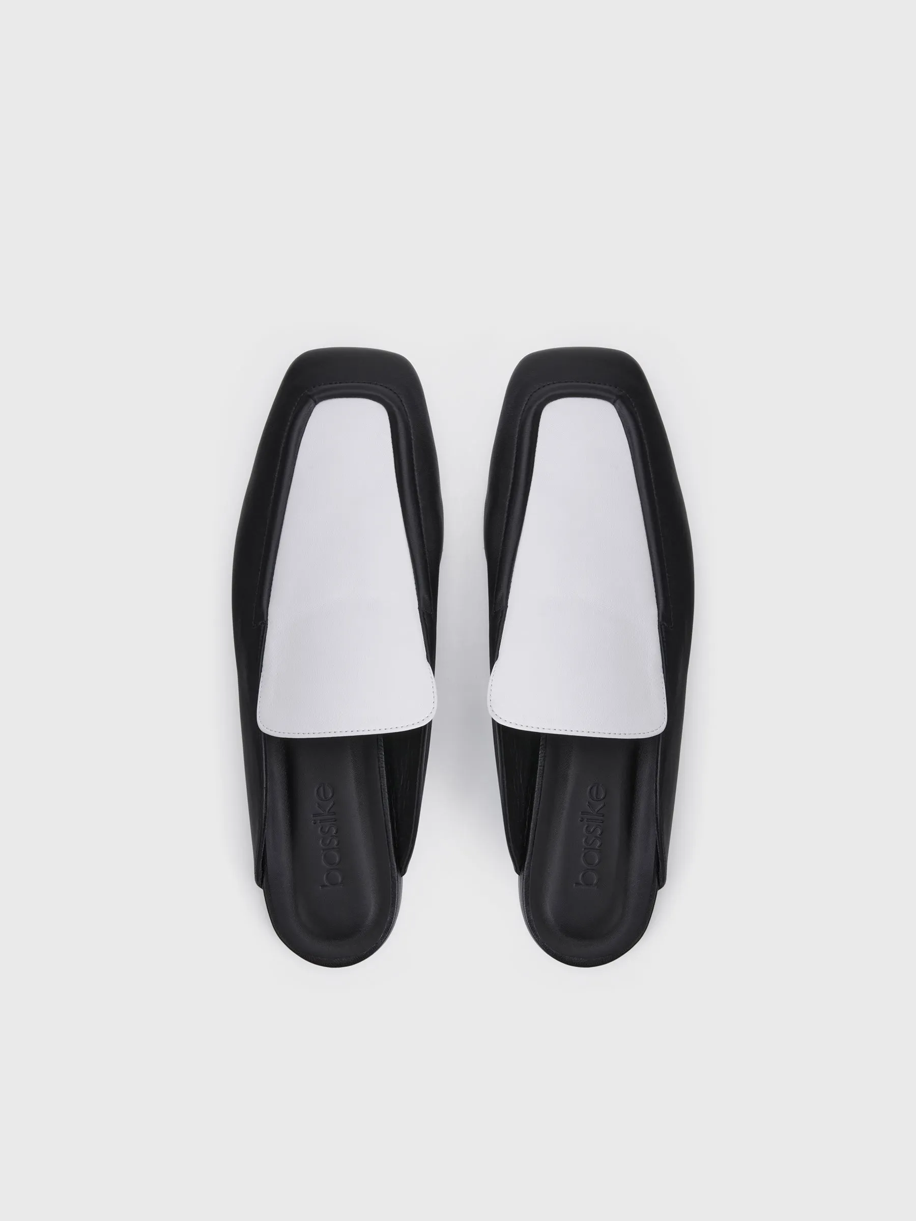 Two Tone Classic Mule