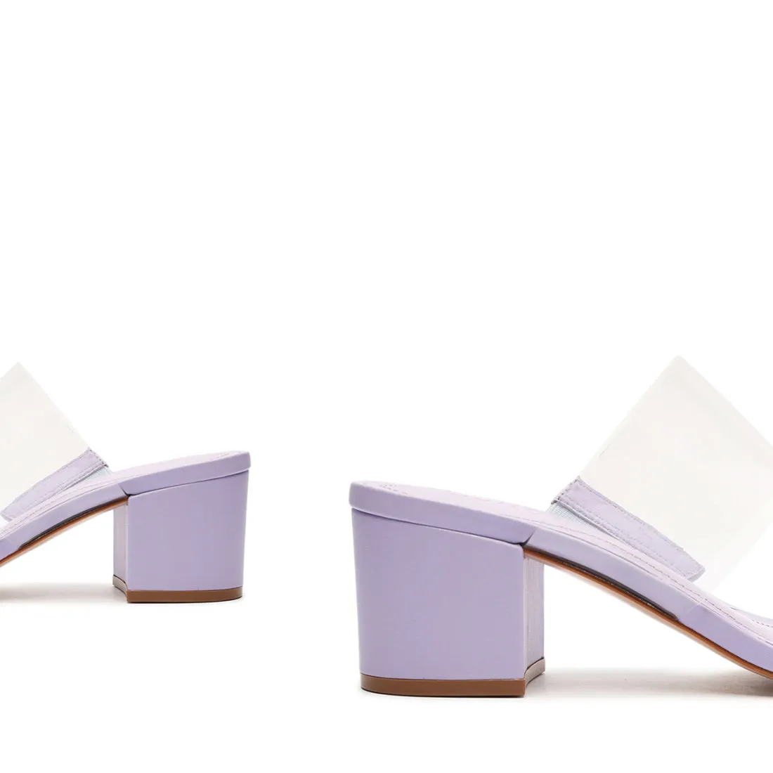 Unbeatable price Strap On Clear Open Schutz Block Victorie Mid Toe Smoky Grape Sandals Slip Versatile Heel