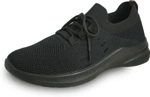 VANGELO Professional Slip Resistant Men Work Sneaker Shoe for Food Service Health Care Nurse Nick and Jimmy Black