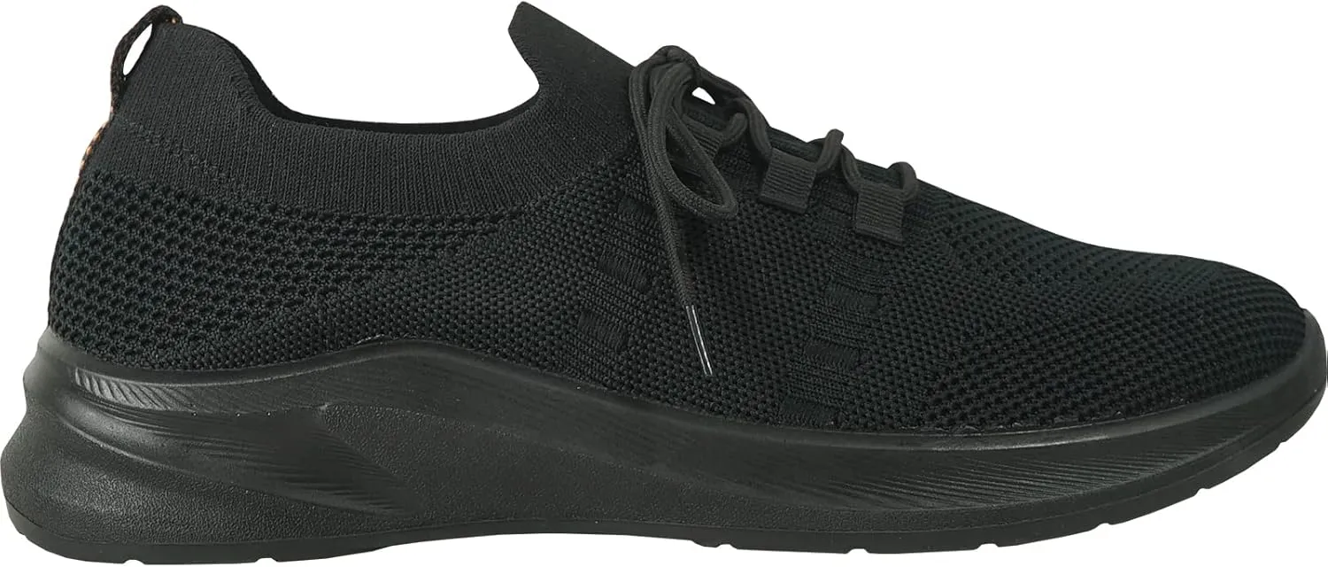 VANGELO Professional Slip Resistant Men Work Sneaker Shoe for Food Service Health Care Nurse Nick and Jimmy Black