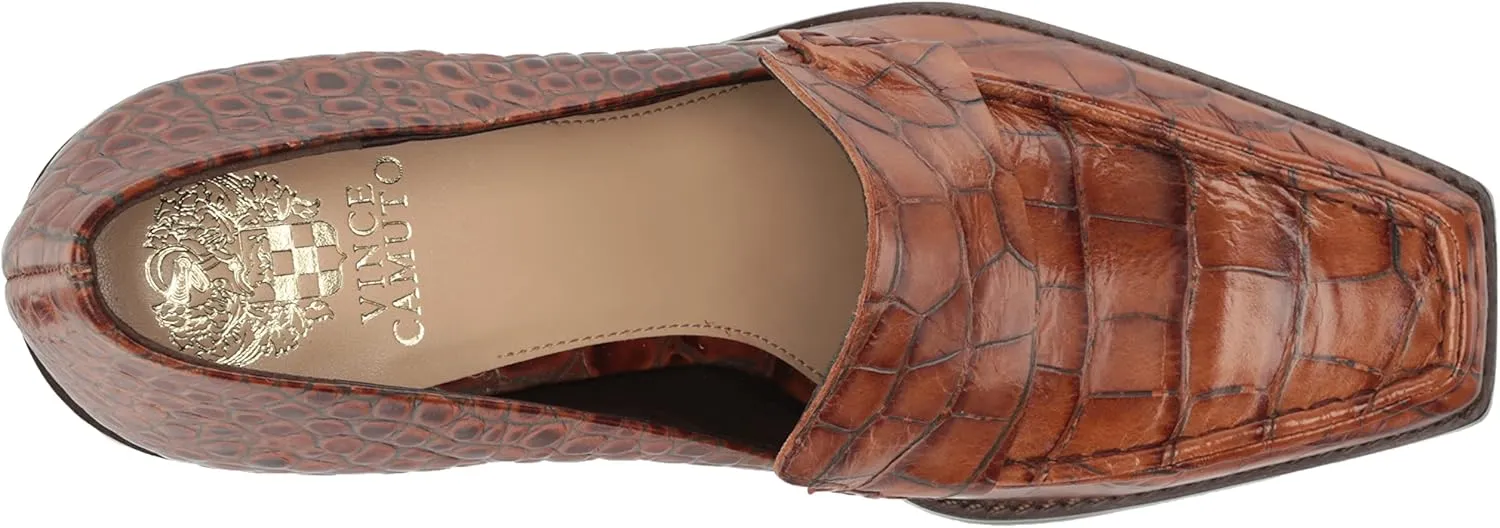 Vince Camuto Women's Footwear Segellis Stacked Heel Loafer Clog