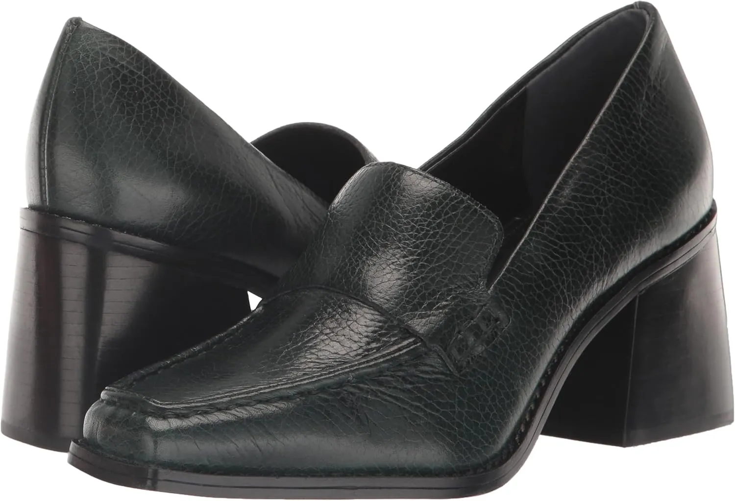 Vince Camuto Women's Footwear Segellis Stacked Heel Loafer Clog