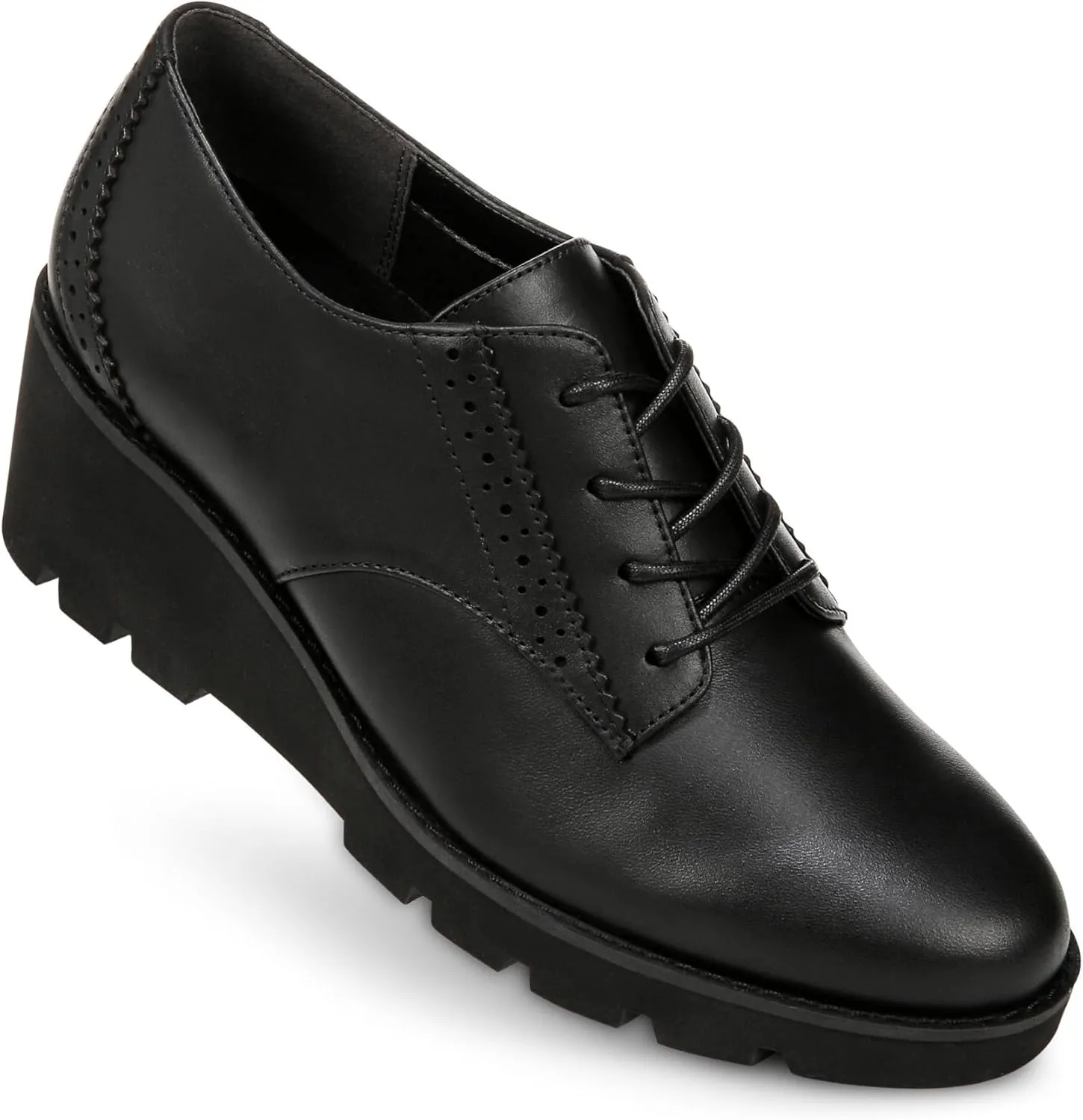 Vionic Anaheim Women's Comfort Wedge Oxford Derby Shoe