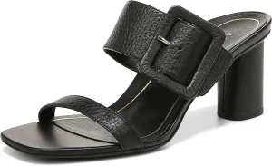 Vionic Women's Garnet Brookell Round Heel Mule - Supportive Adjustable Strap Sandals That Includes an Orthotic Insole and Cushioned Outsole for Arch Support, Medium Fit, Sizes 5-11