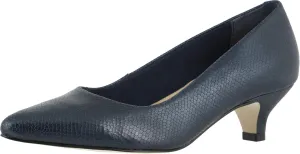 Walking Cradles Bobbi Navy/Snakeskin Leather 10.5 WW (EE)