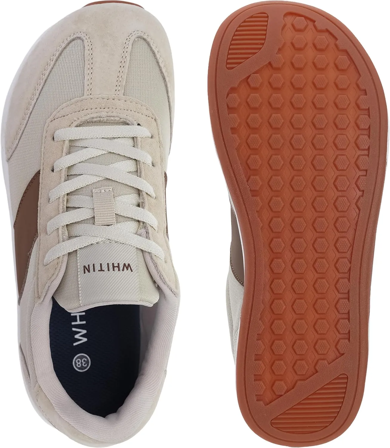 WHITIN Women's Wide Zero Drop Training Shoes | Classic Design