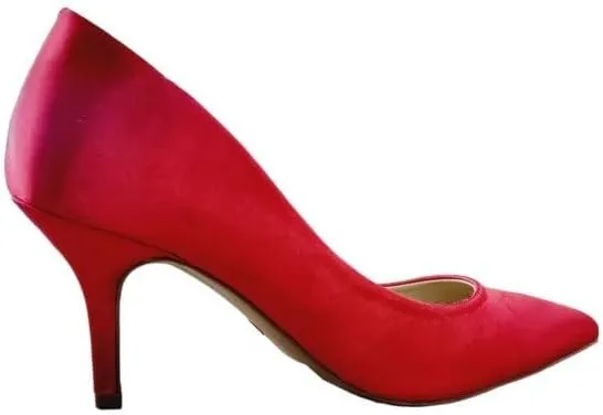 Wild Diva Marie-01 Womens Pointy Toe Dress Stiletto Heel Pumps