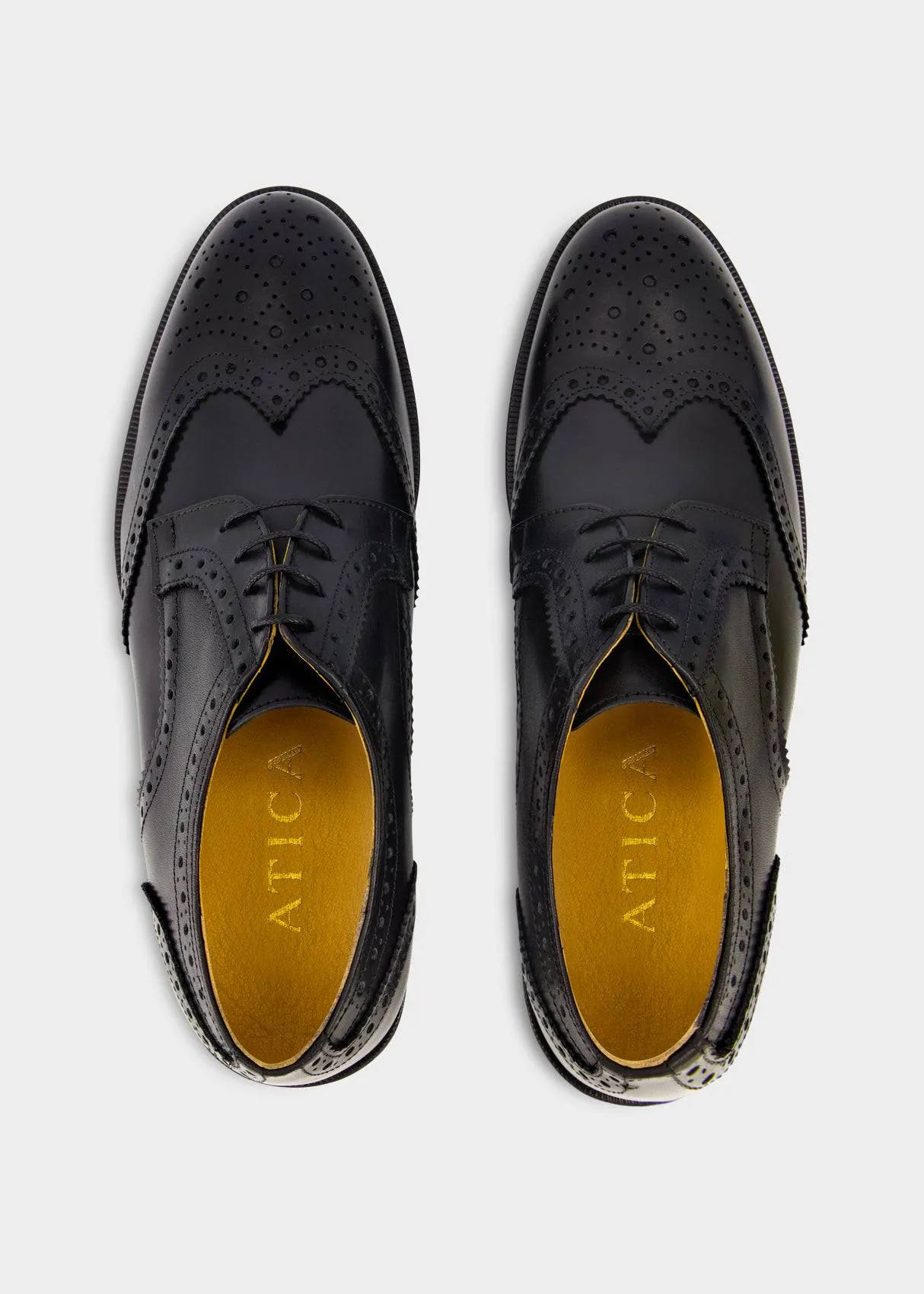 Wingtip Oxford Black from Atica Man
