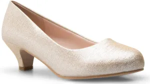 Women's Classic Closed Toe Kitten Heel Pumps | Dress, Work, Party Low Heeled