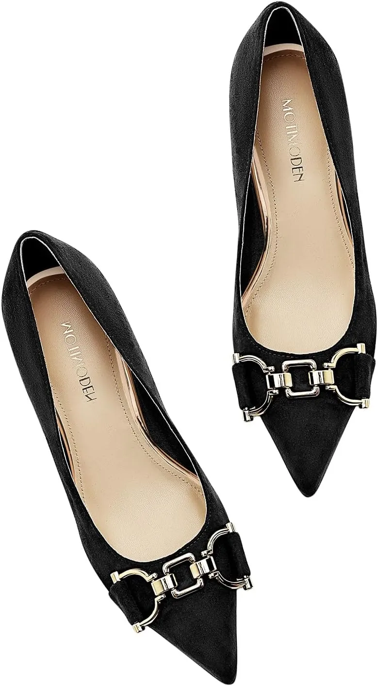 Women's Closed Toe High Heels Dress Pointed Toe Wedding Pump Shoes Prom Bridal Work Office Pumps for Women