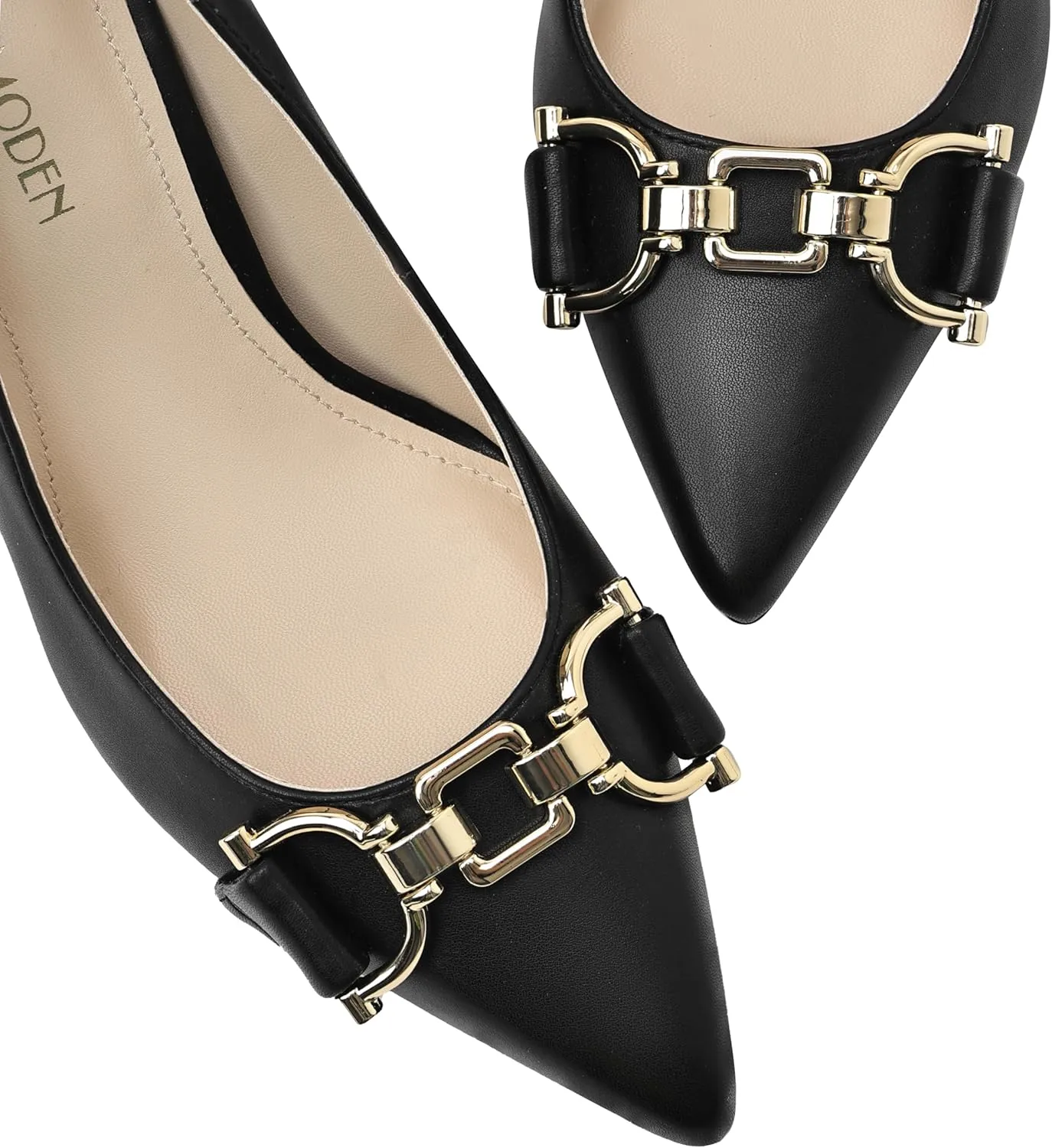 Women's Closed Toe Pointed Pumps Mid High Kitten Heels for Women Dress Shoes Womens Wedding Dressy Shoes