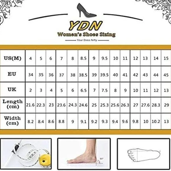 YDN Brown High Heel Loafer Pumps with Trim Closed Pointed Toe Slip On Basic Shoe