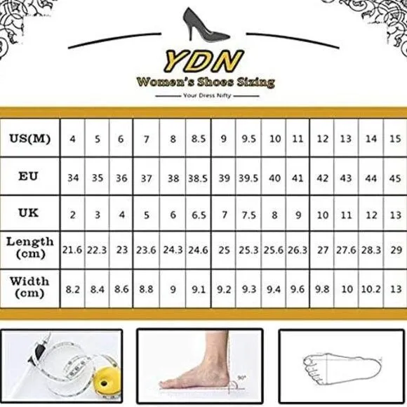 YDN Women's Square Open Toe Sandal Slides Kitten Heel Slip on Flip Flops Stilett