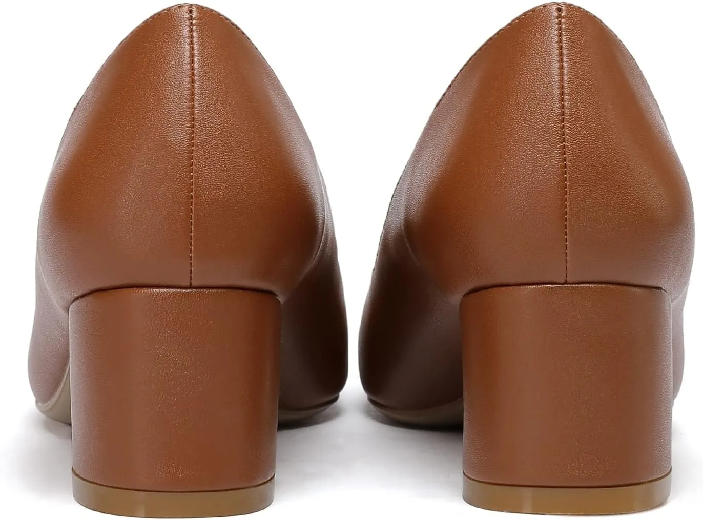 YODEKS Women's Closed-Pointed Toe Mid Block Heels Classic Pumps for Dating