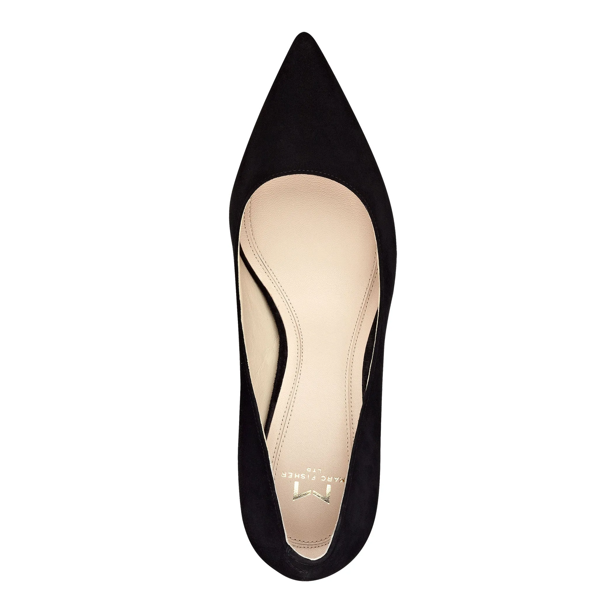 Zala Block Heel Pointy Toe Pump